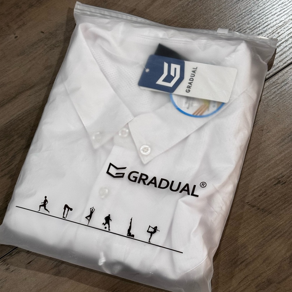 NWT Gradual Men’s Fishing Shirt - White